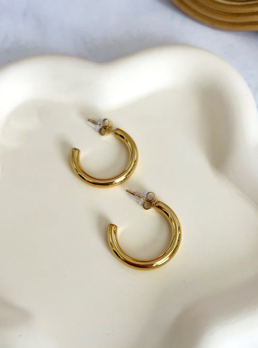 Lía hoops 25mm 💧