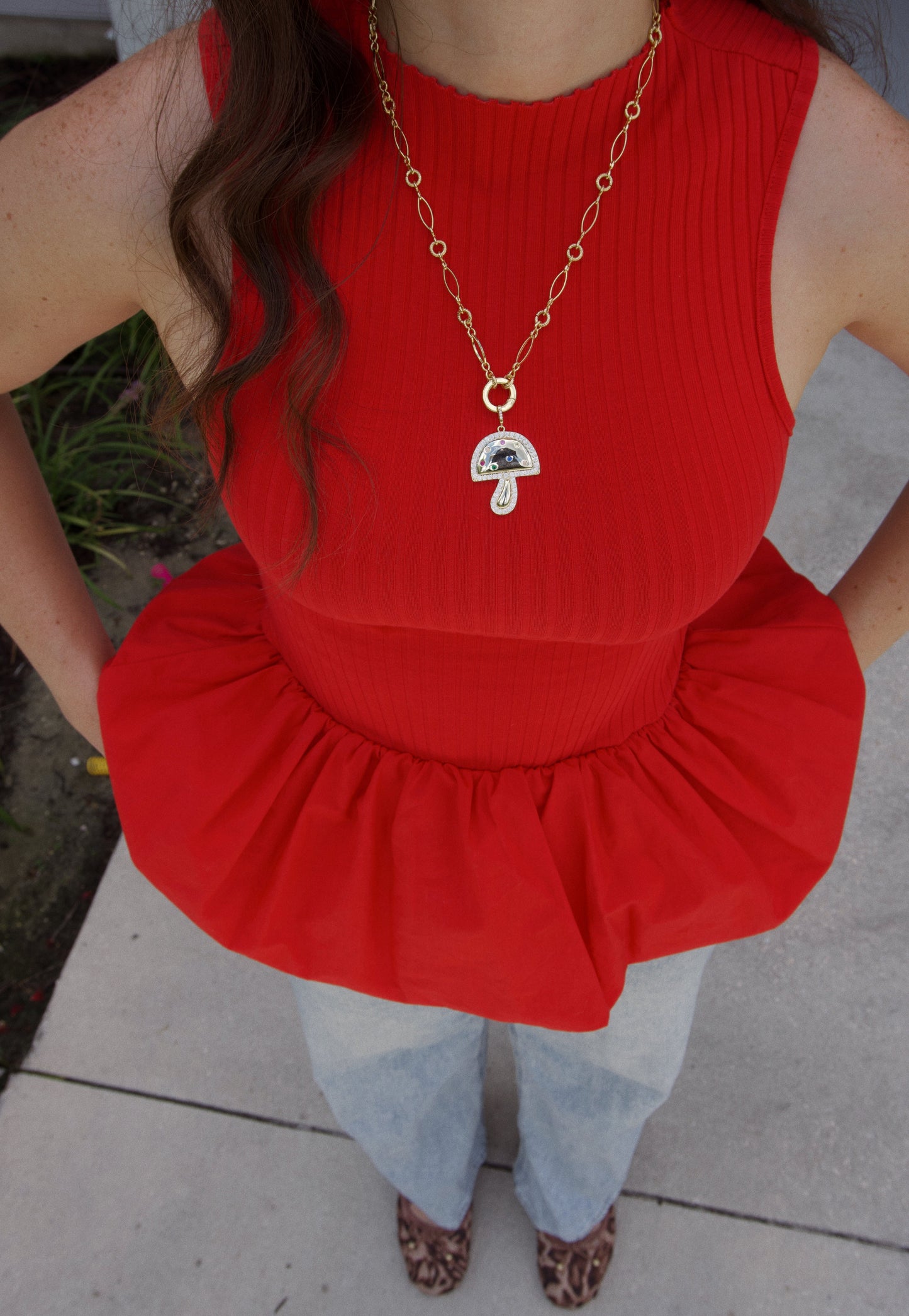 Zarela Charm Necklace
