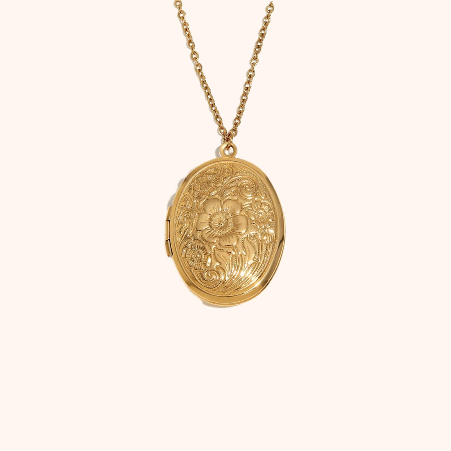 Fiore Locket Necklace