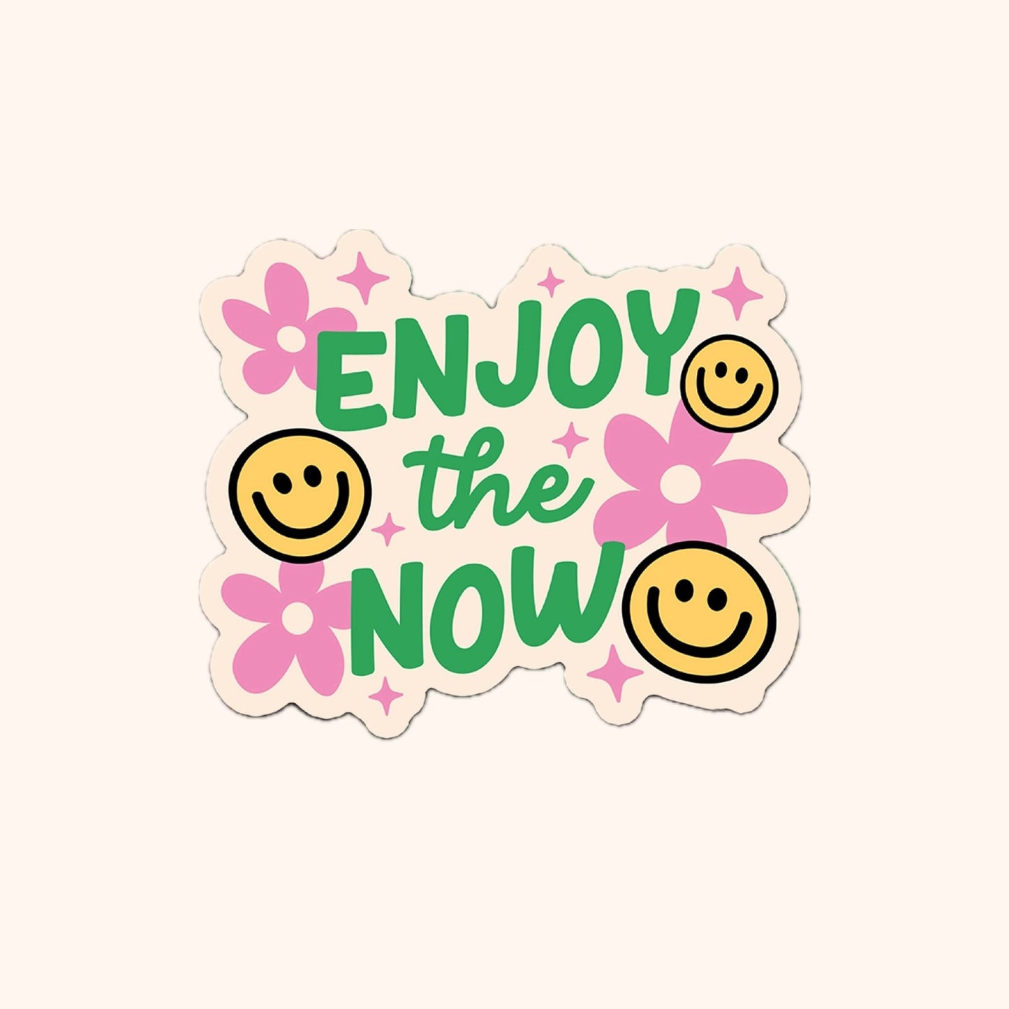 Enjoy the Now Vinyl Sticker
