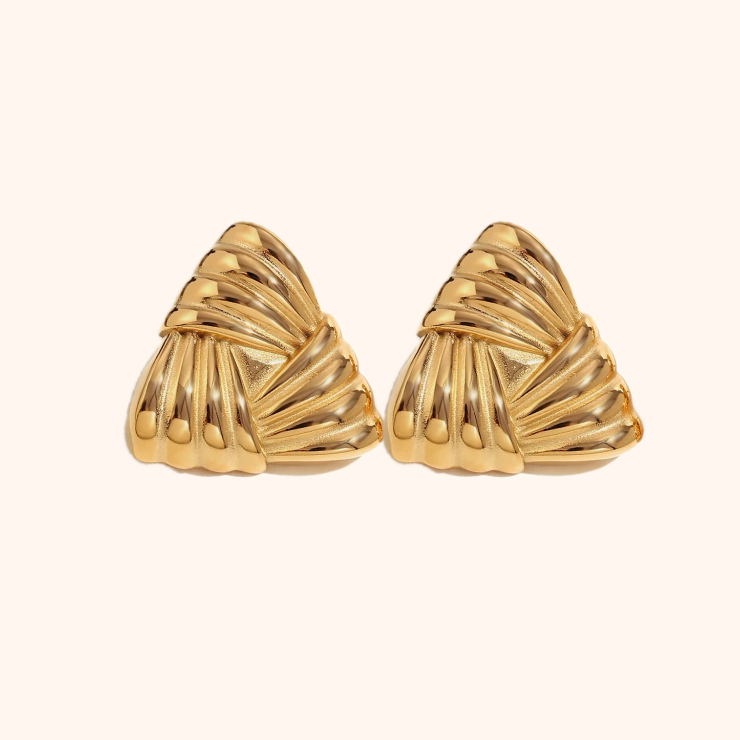 Flavia Earrings - Gold
