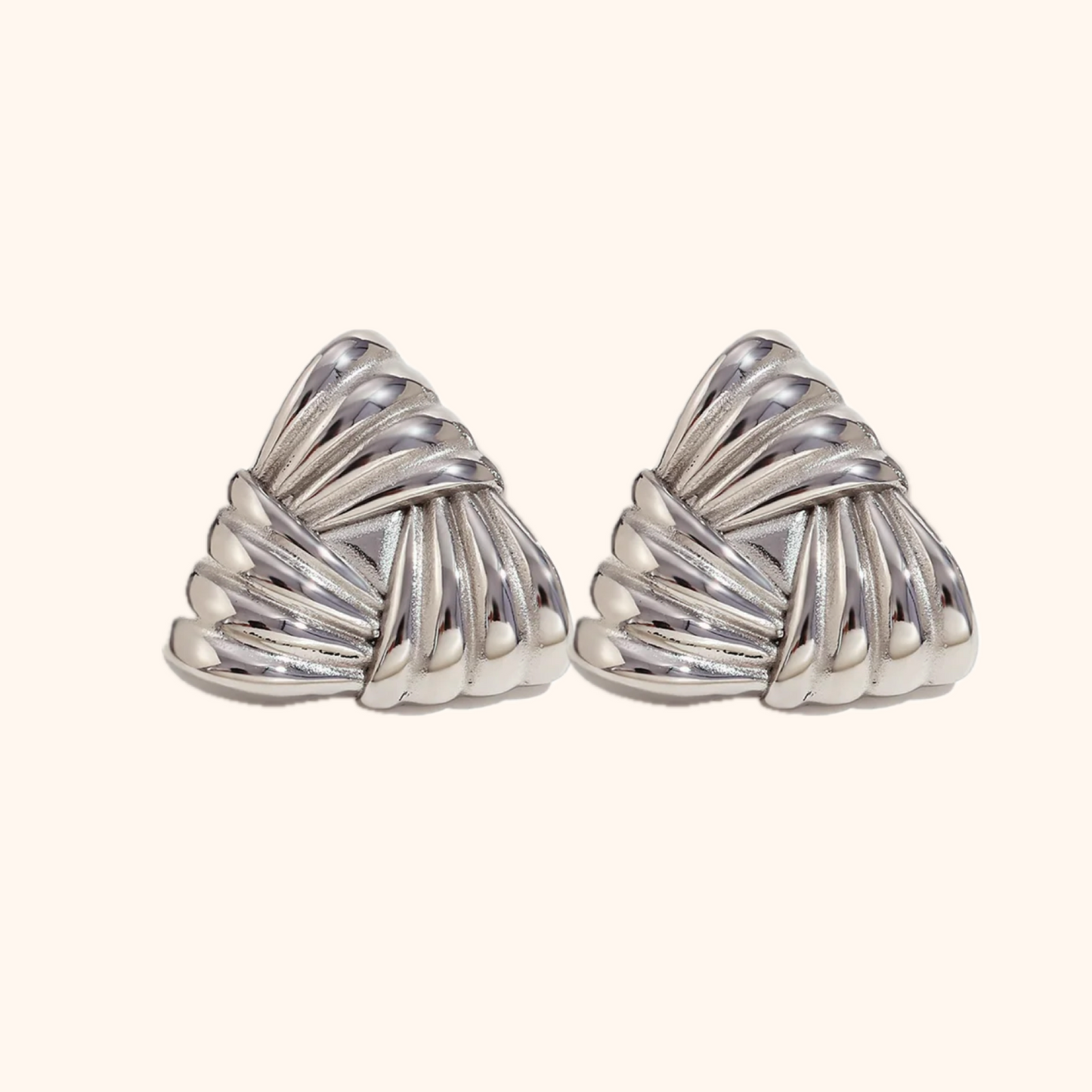 Flavia Earrings - Silver