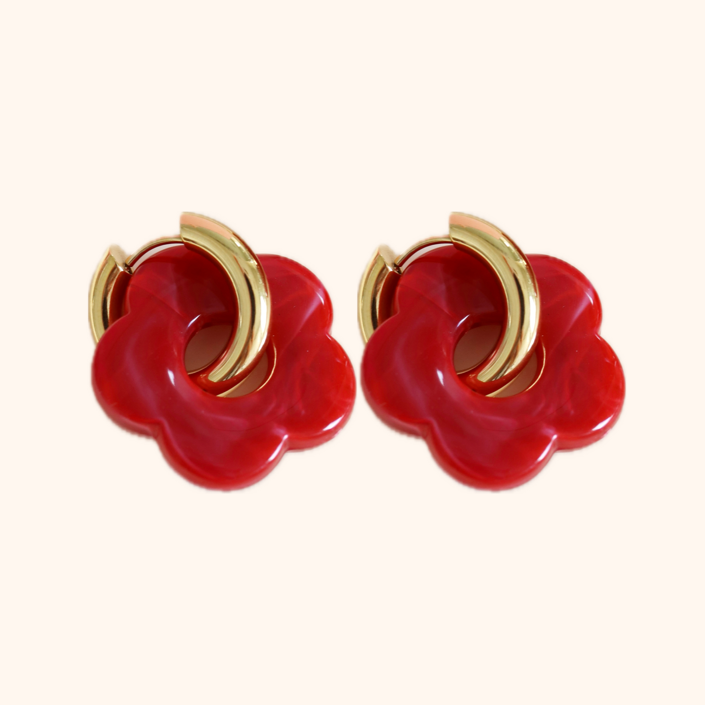 Garden Hoops Red
