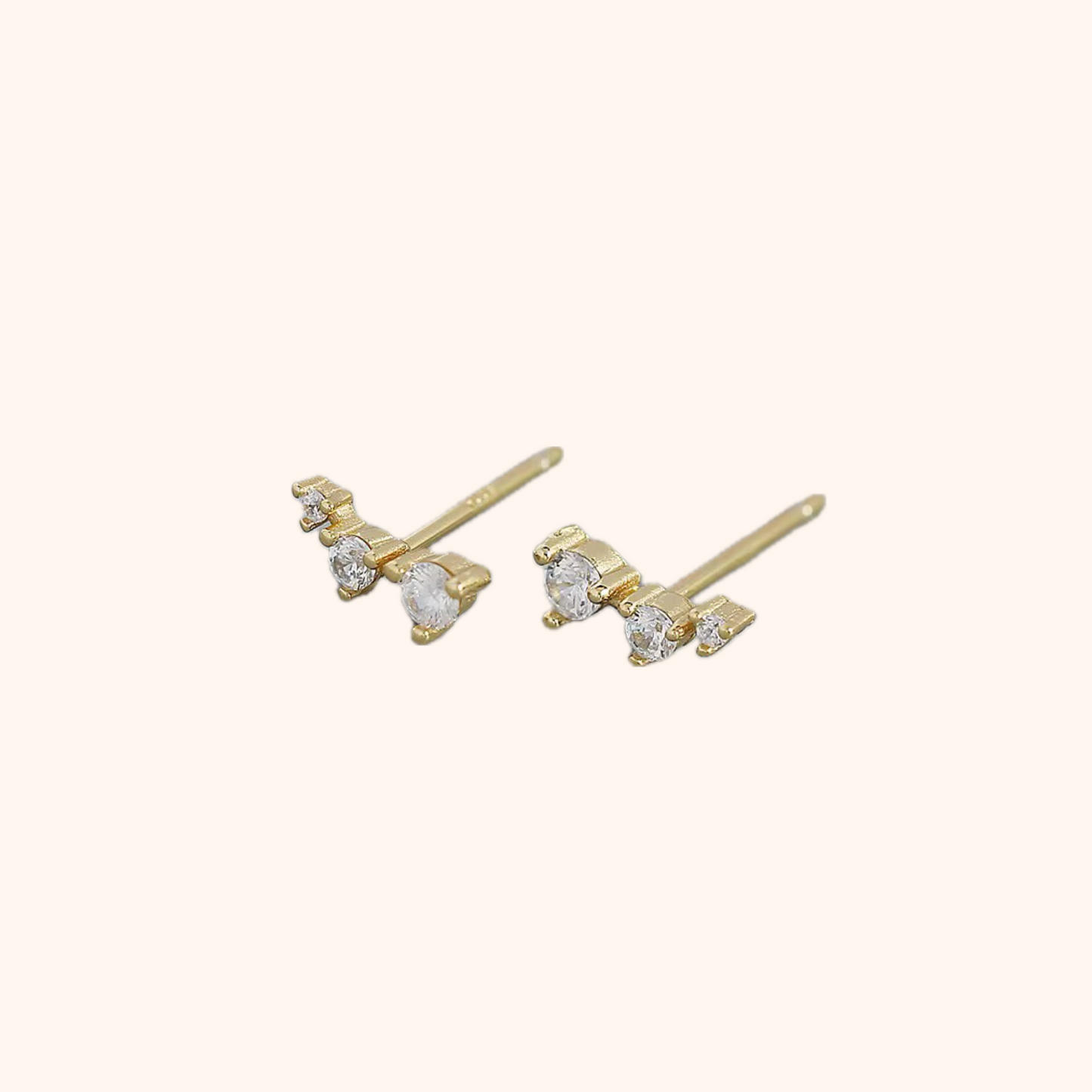 Three Stone Stud