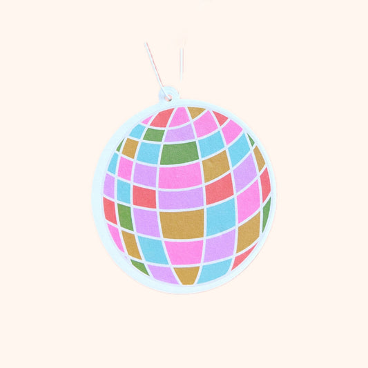 Car Air Freshener - Disco Ball - Vanilla