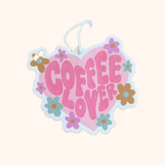 Coffee Lover - Car Air Freshener - Coffee
