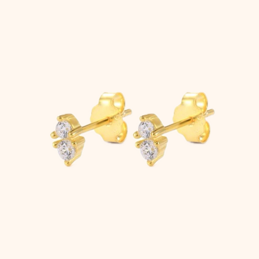 Double Stone Studs