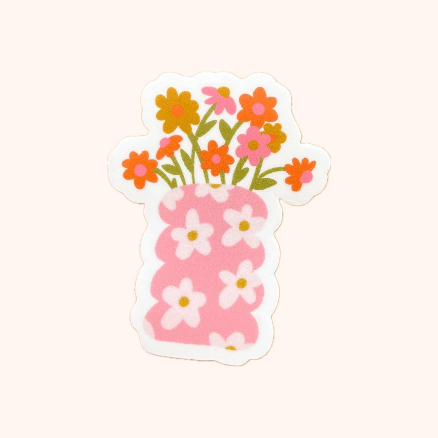 Flower Vase Sticker