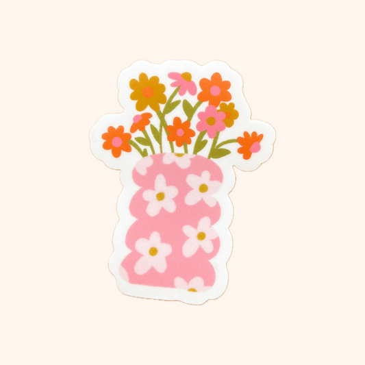 Flower Vase Sticker