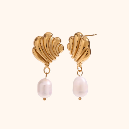 Isabela Earrings 💧 - Gold