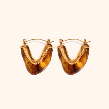 Melted V Hoops 💧