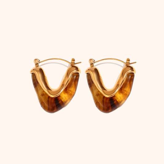 Melted V Hoops 💧