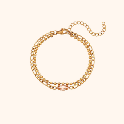 Pink Stone Bracelet 💧