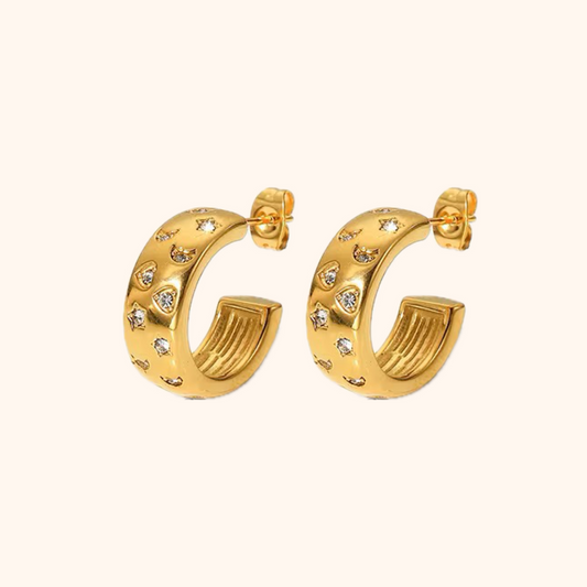 Selene Open Hoops 💧