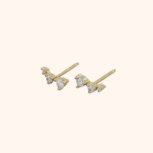 Three Stone Stud