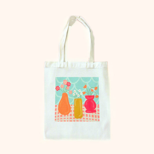 Tote Bag - Funky Vases
