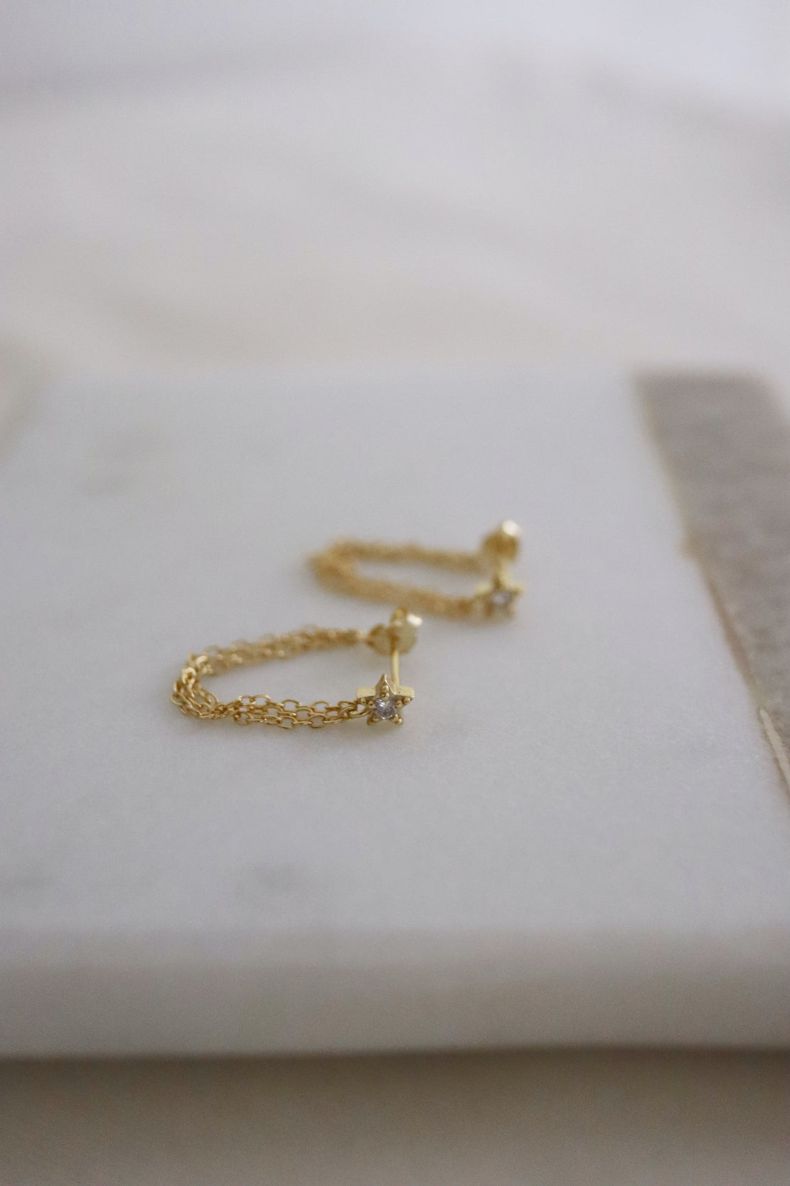 Star Chain Studs